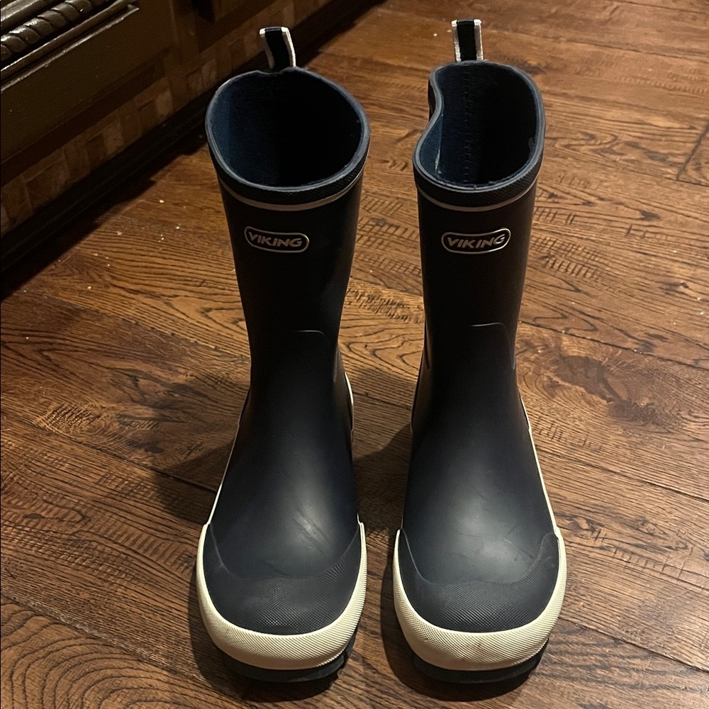 Viking Kids Navy Boots